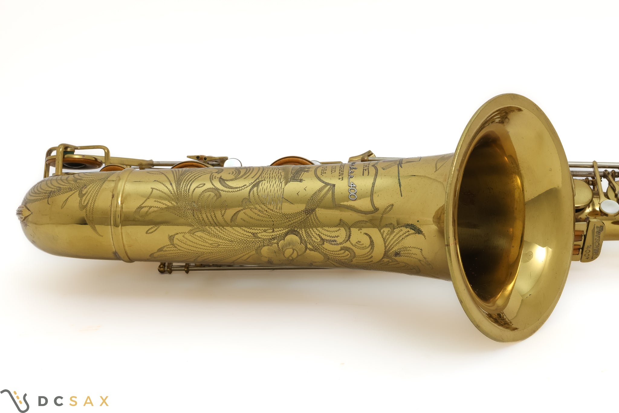1949 Buescher Top Hat and Cane Tenor Saxophone, Original Lacquer, Video