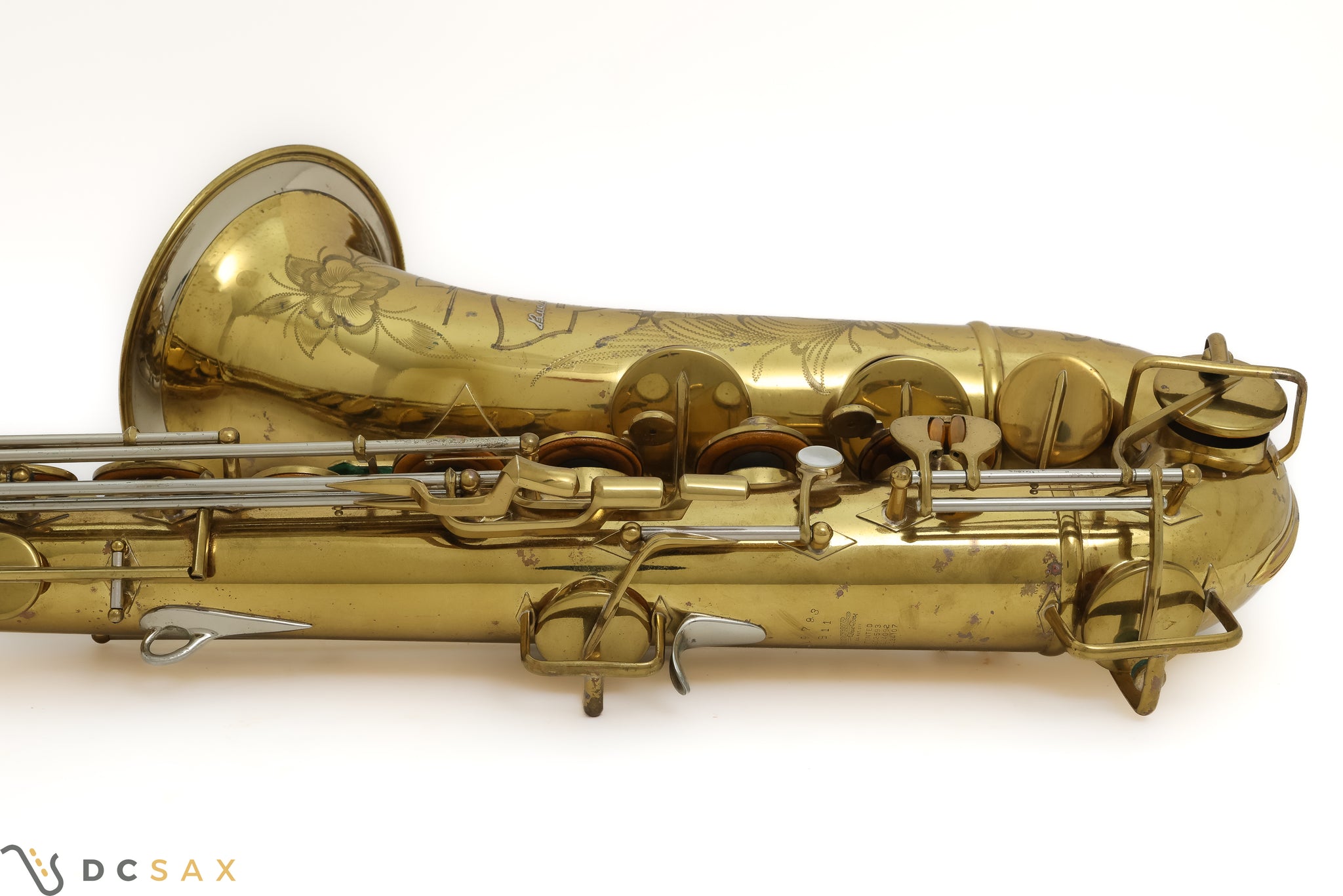 1949 Buescher Top Hat and Cane Tenor Saxophone, Original Lacquer, Video