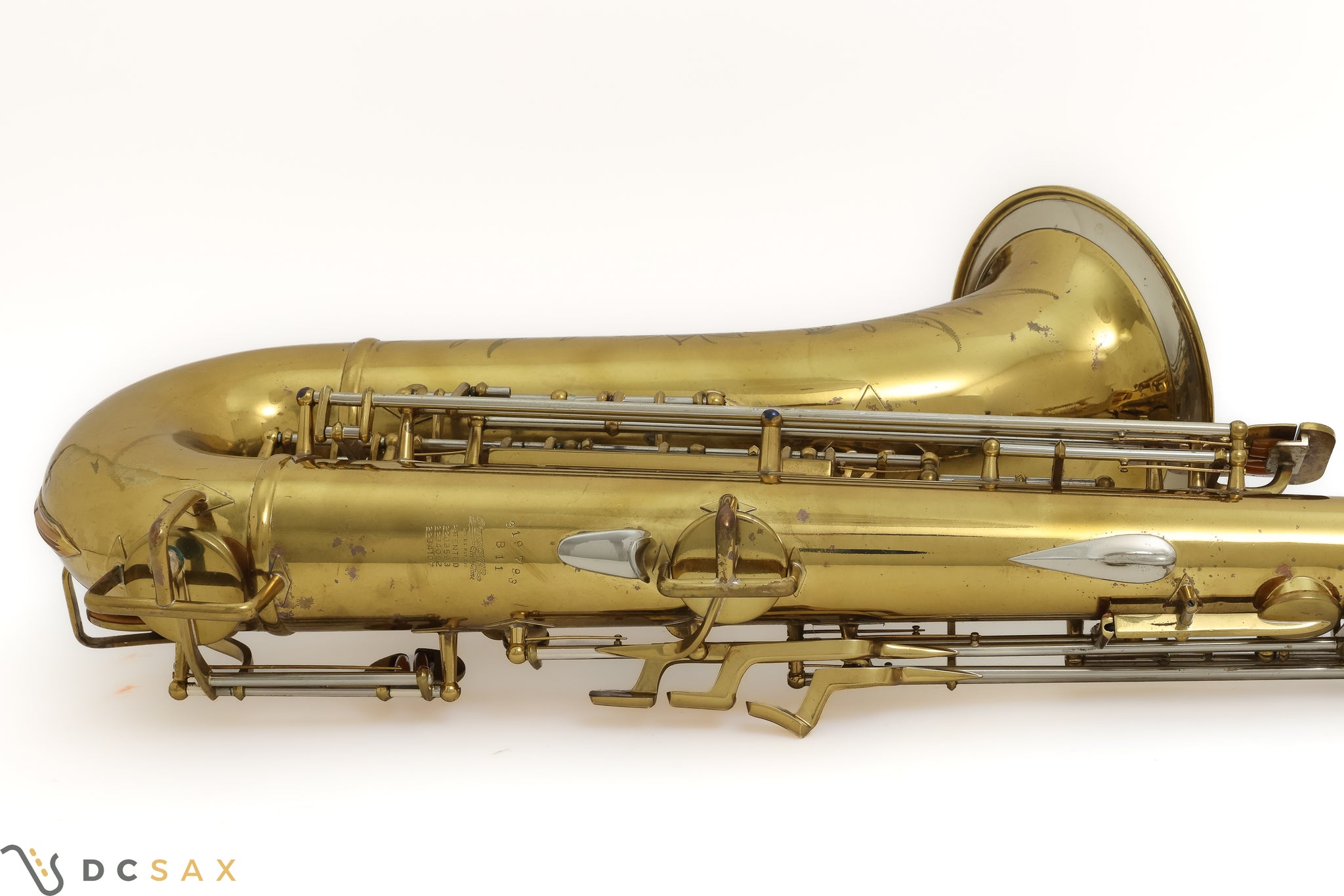 1949 Buescher Top Hat and Cane Tenor Saxophone, Original Lacquer, Video