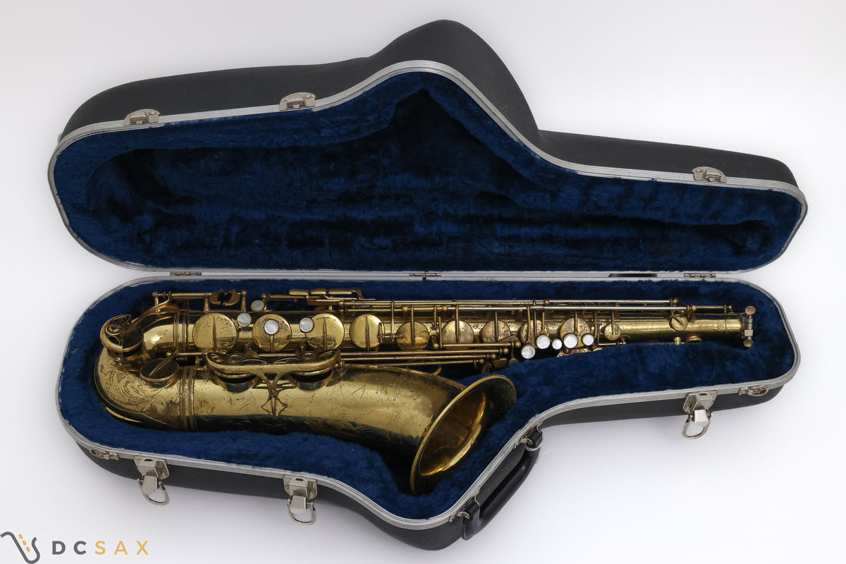 1953 50,xxx Selmer SBA Super Balanced Action Tenor Saxophone, Video Demo