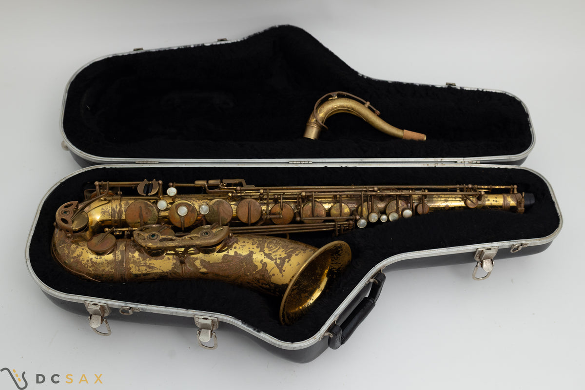 216,xxx Selmer Mark VI Tenor Saxophone, Original Lacquer, Just Serviced, Video