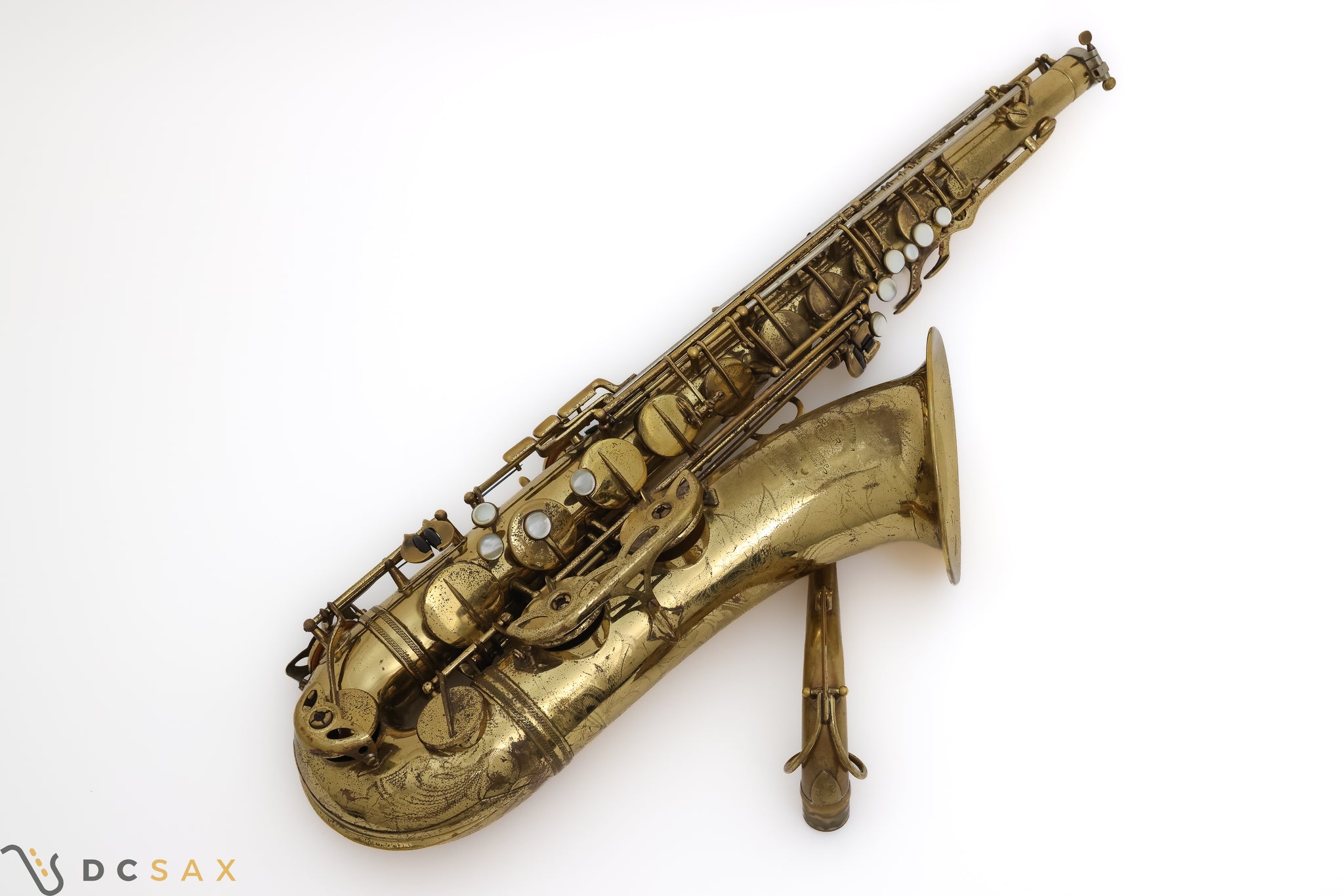 1953 50,xxx Selmer SBA Super Balanced Action Tenor Saxophone, Video Demo