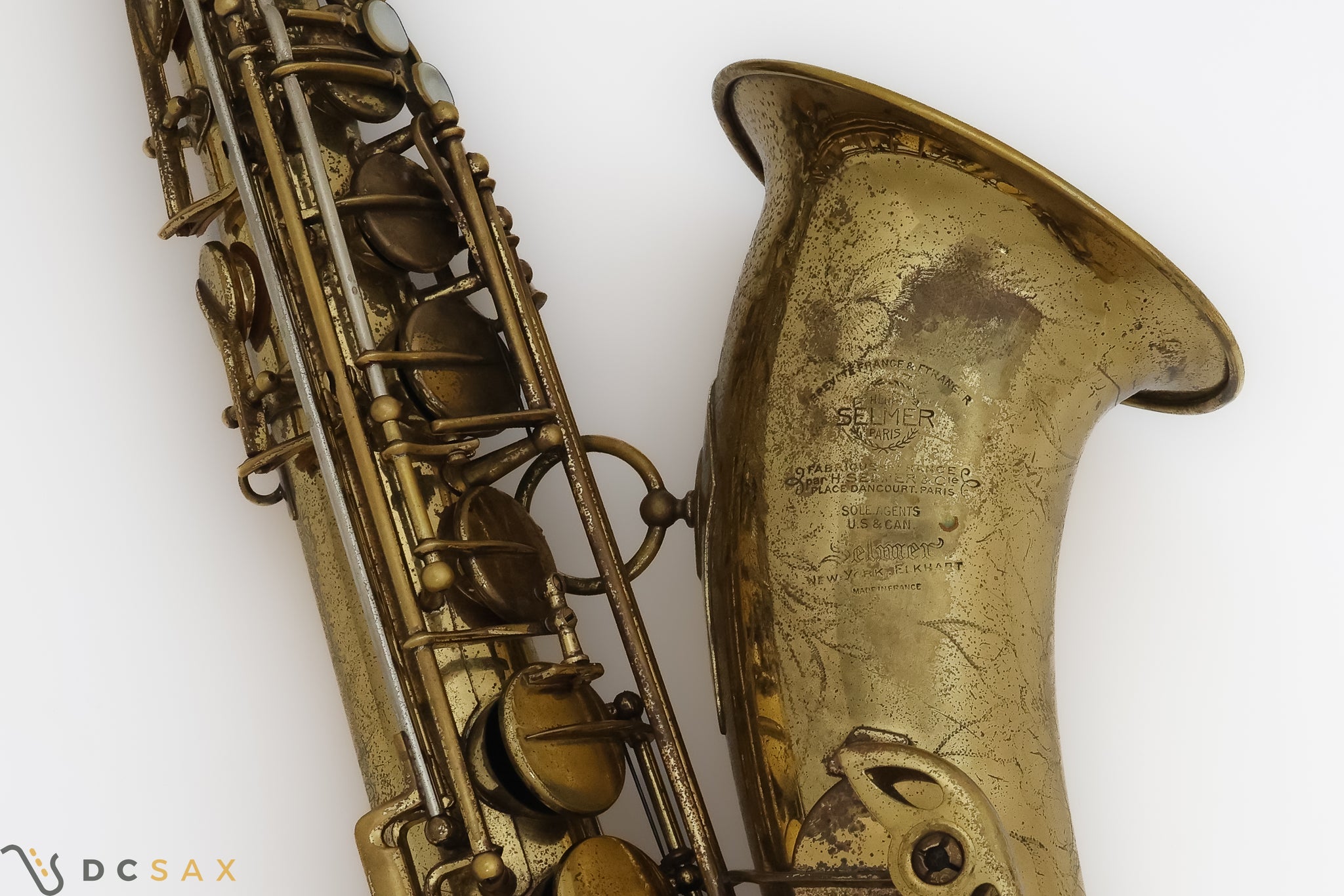 1953 50,xxx Selmer SBA Super Balanced Action Tenor Saxophone, Video Demo