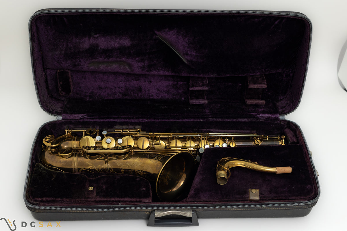 1966 139,xxx Selmer Mark VI Tenor Saxophone, Overhaul, Video, Original Lacquer