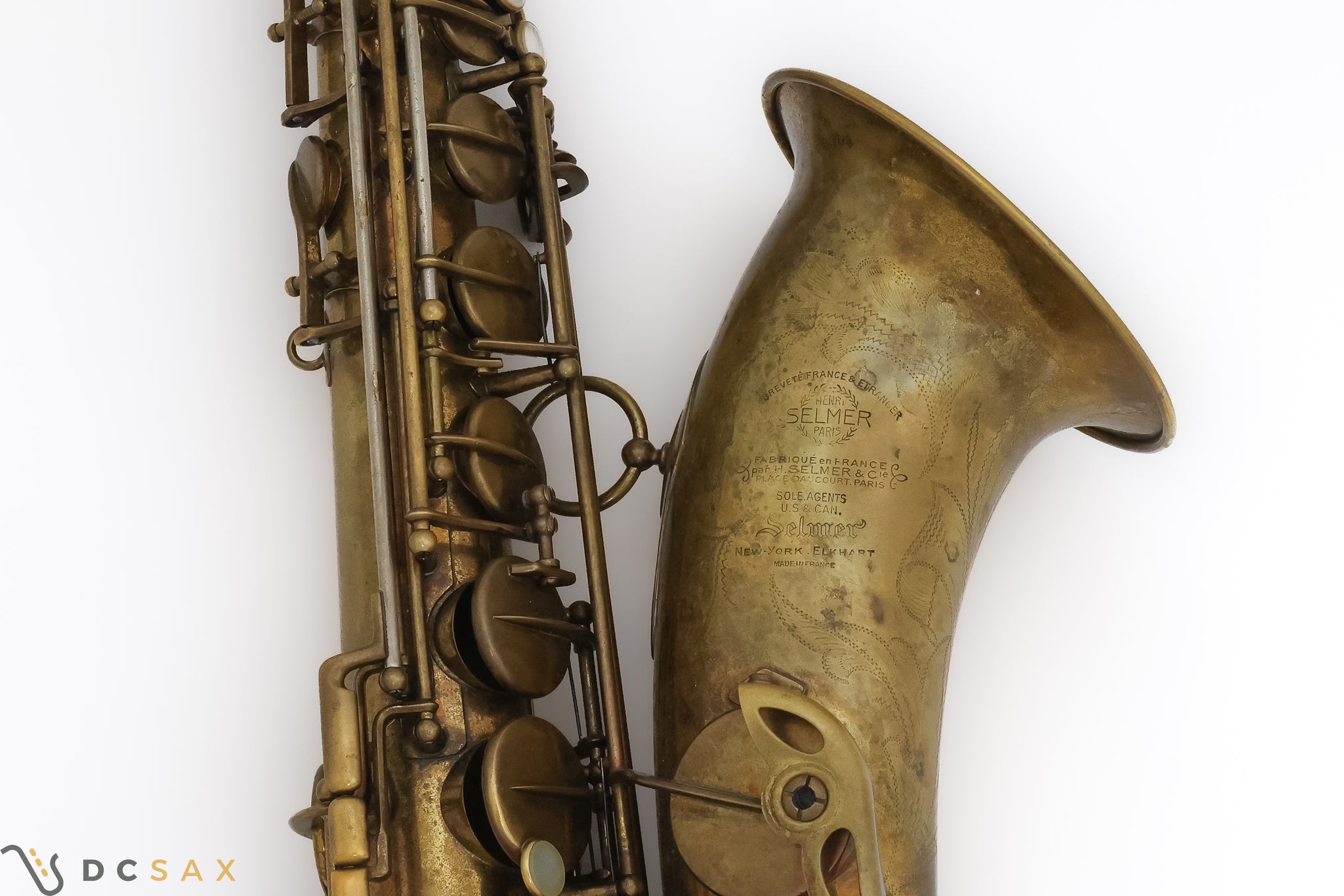 1954 Double S Selmer Mark VI Tenor Saxophone, Fresh Overhaul, Video Demo