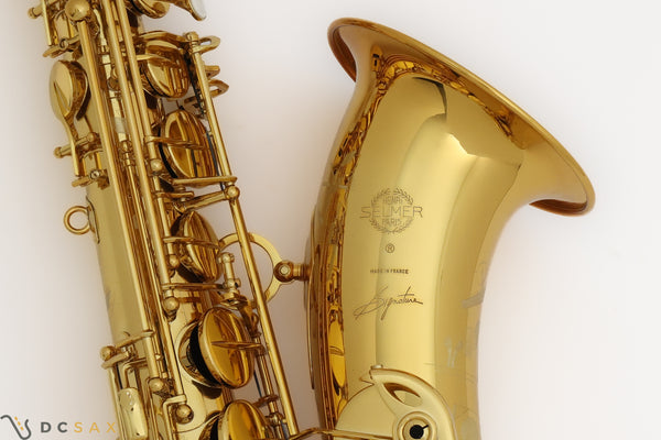 Selmer Signature Tenor Saxophone, Near Mint, Just Serviced