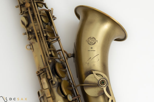 Selmer Reference 54 Tenor Saxophone, Matte Finish, Just Serviced