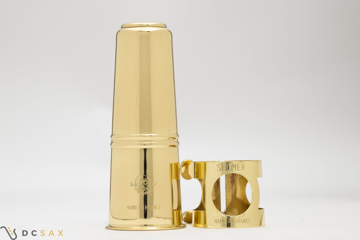 Selmer Two Screw Baritone Saxophone Ligature and Cap Set