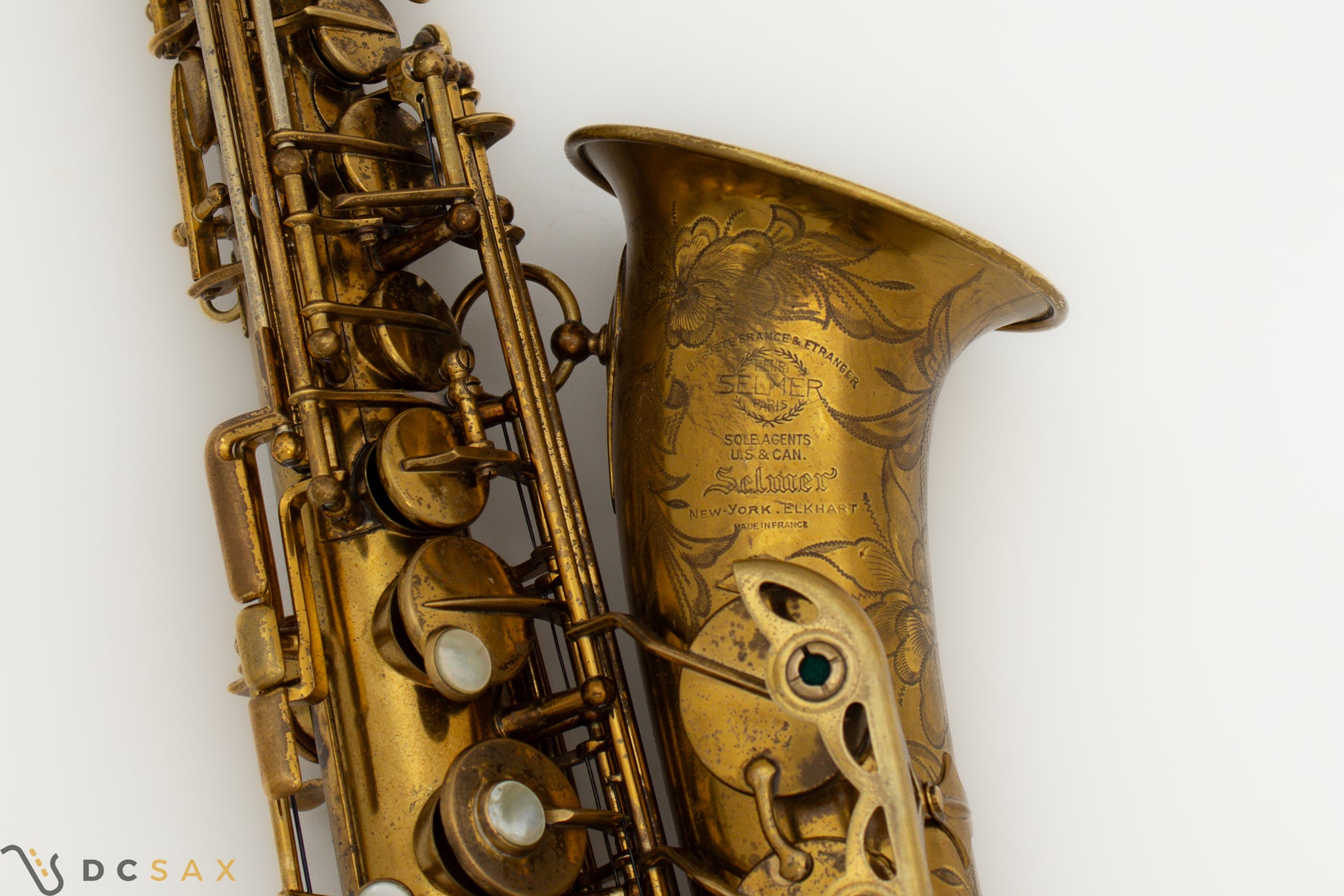 1947 Selmer Super Balanced Action SBA Alto Saxophone, Original Lacquer, Overhaul, Video