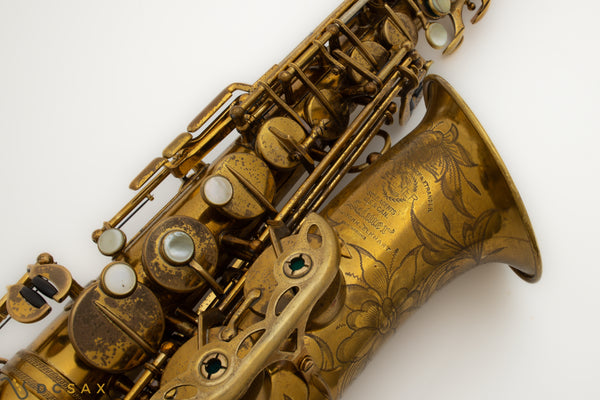 1947 Selmer Super Balanced Action SBA Alto Saxophone, Original Lacquer, Overhaul, Video