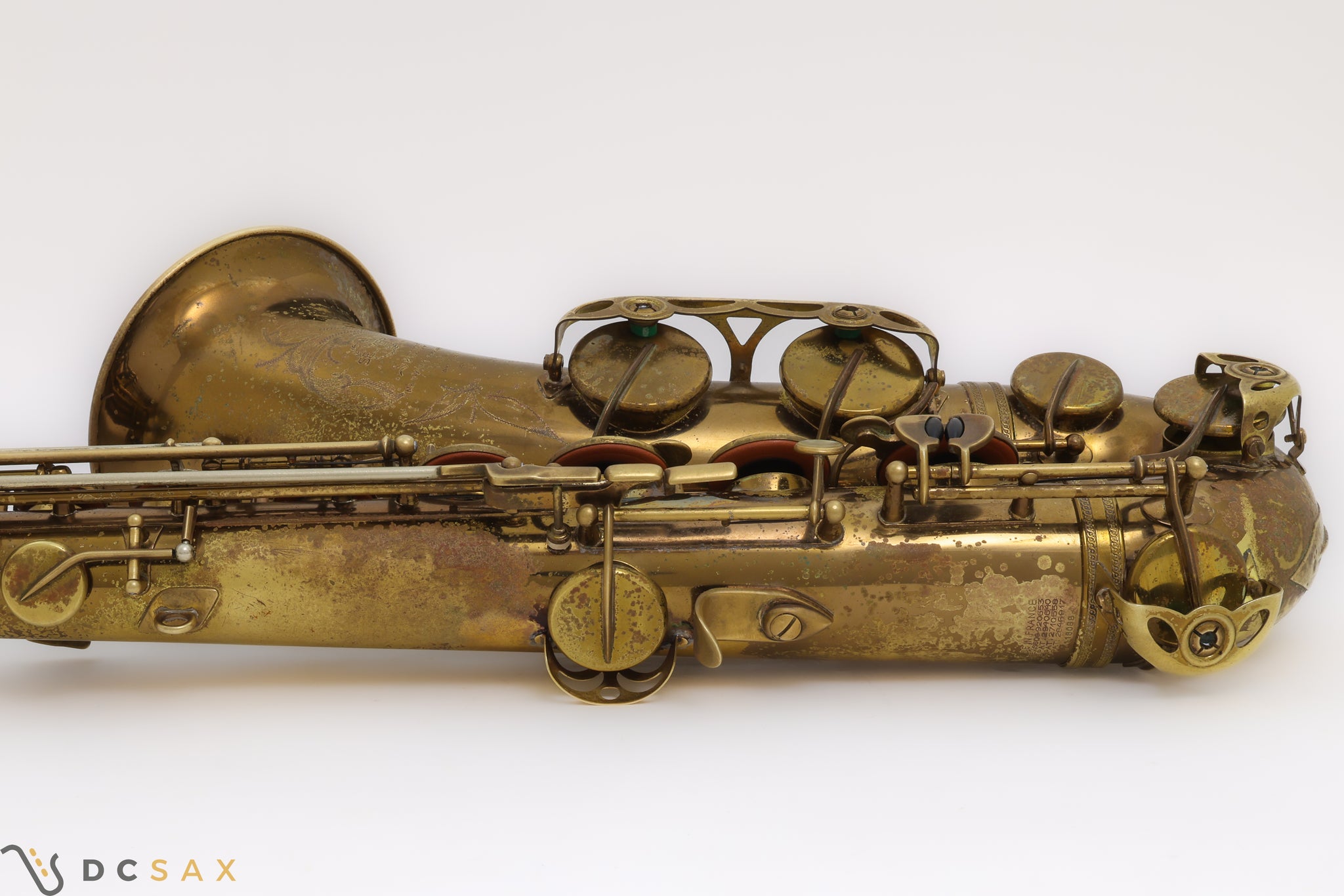 1964 118,xxx Selmer Mark VI Tenor Saxophone, Video, Fresh Overhaul