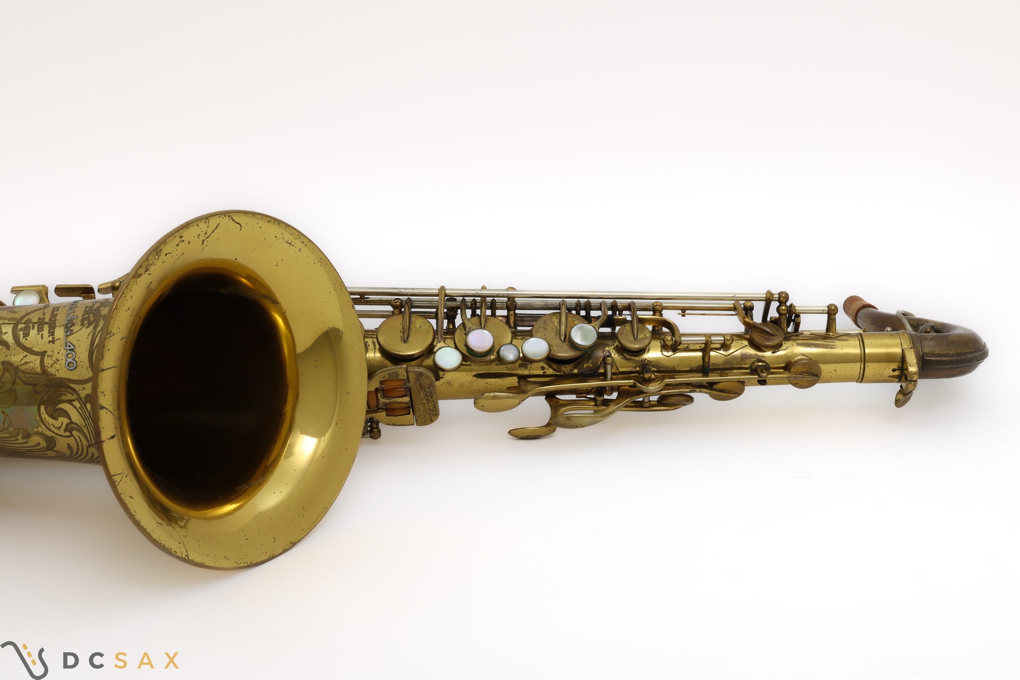 1946 Buescher Top Hat and Cane Tenor Saxophone, Original Lacquer