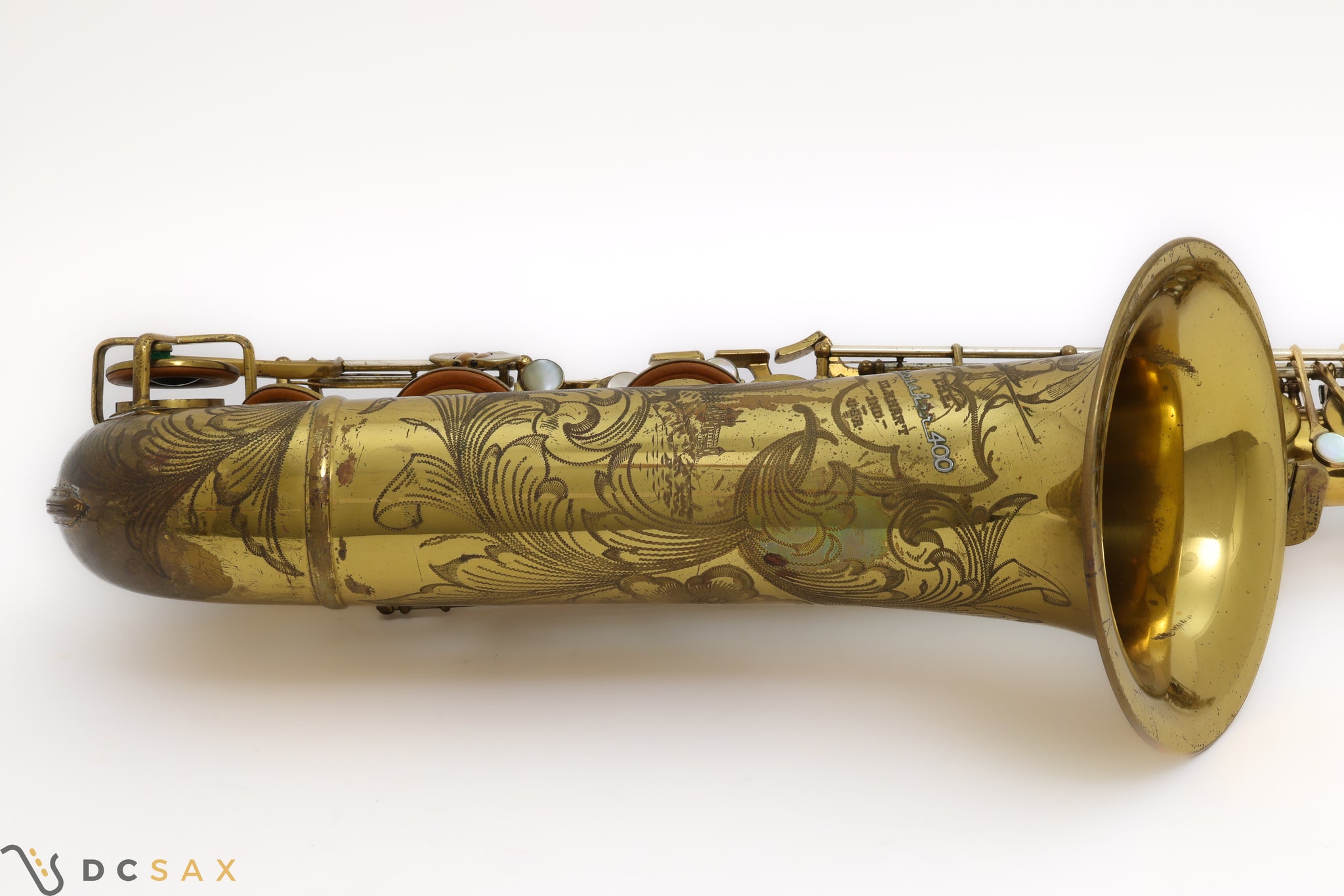 1946 Buescher Top Hat and Cane Tenor Saxophone, Original Lacquer