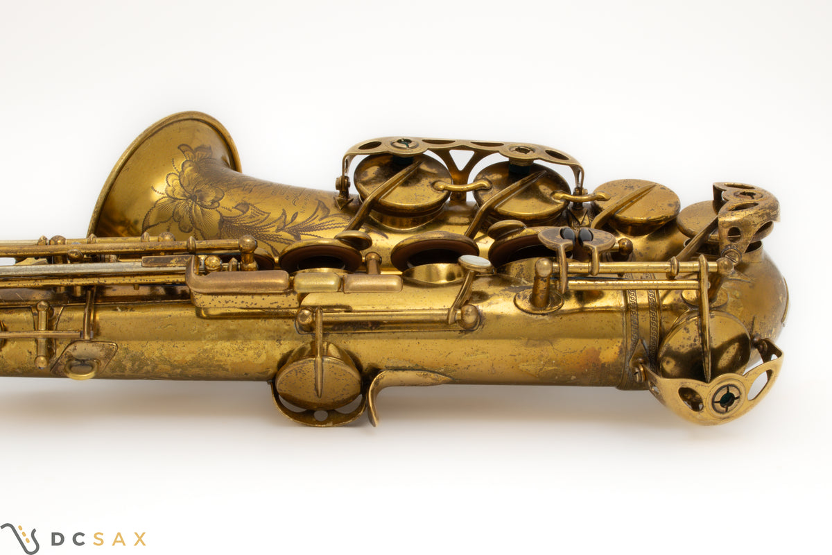 1947 Selmer Super Balanced Action SBA Alto Saxophone, Original Lacquer, Overhaul, Video