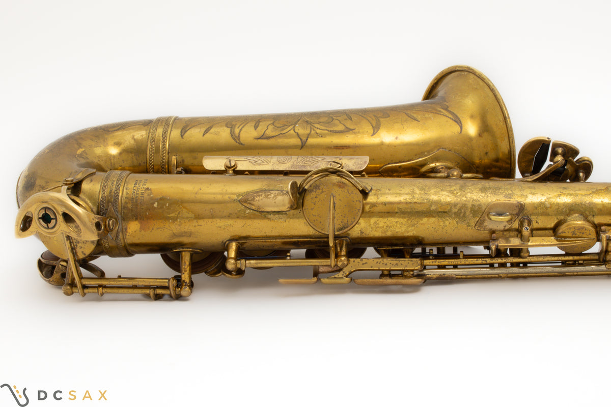 1947 Selmer Super Balanced Action SBA Alto Saxophone, Original Lacquer, Overhaul, Video