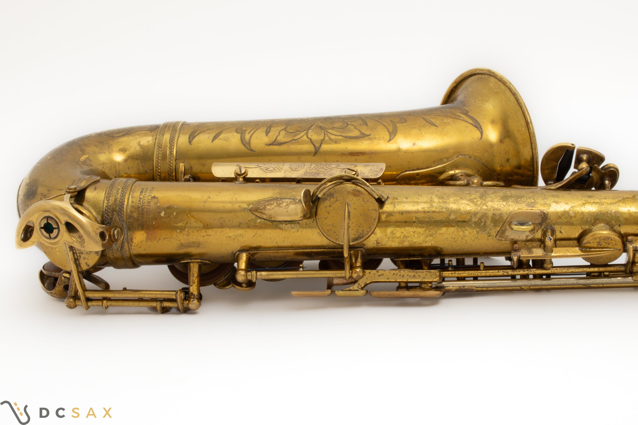 1947 Selmer Super Balanced Action SBA Alto Saxophone, Original Lacquer, Overhaul, Video