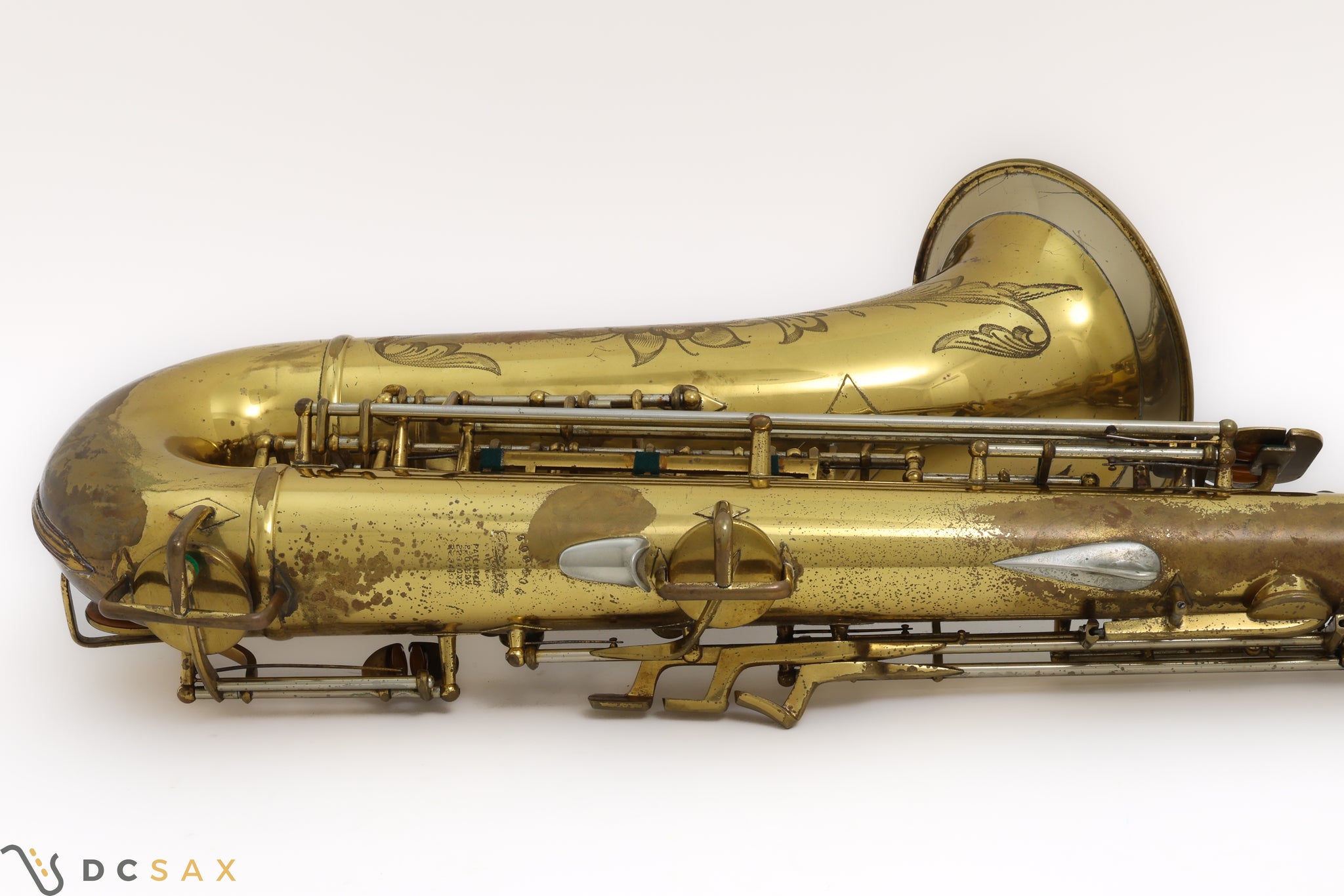 1946 Buescher Top Hat and Cane Tenor Saxophone, Original Lacquer