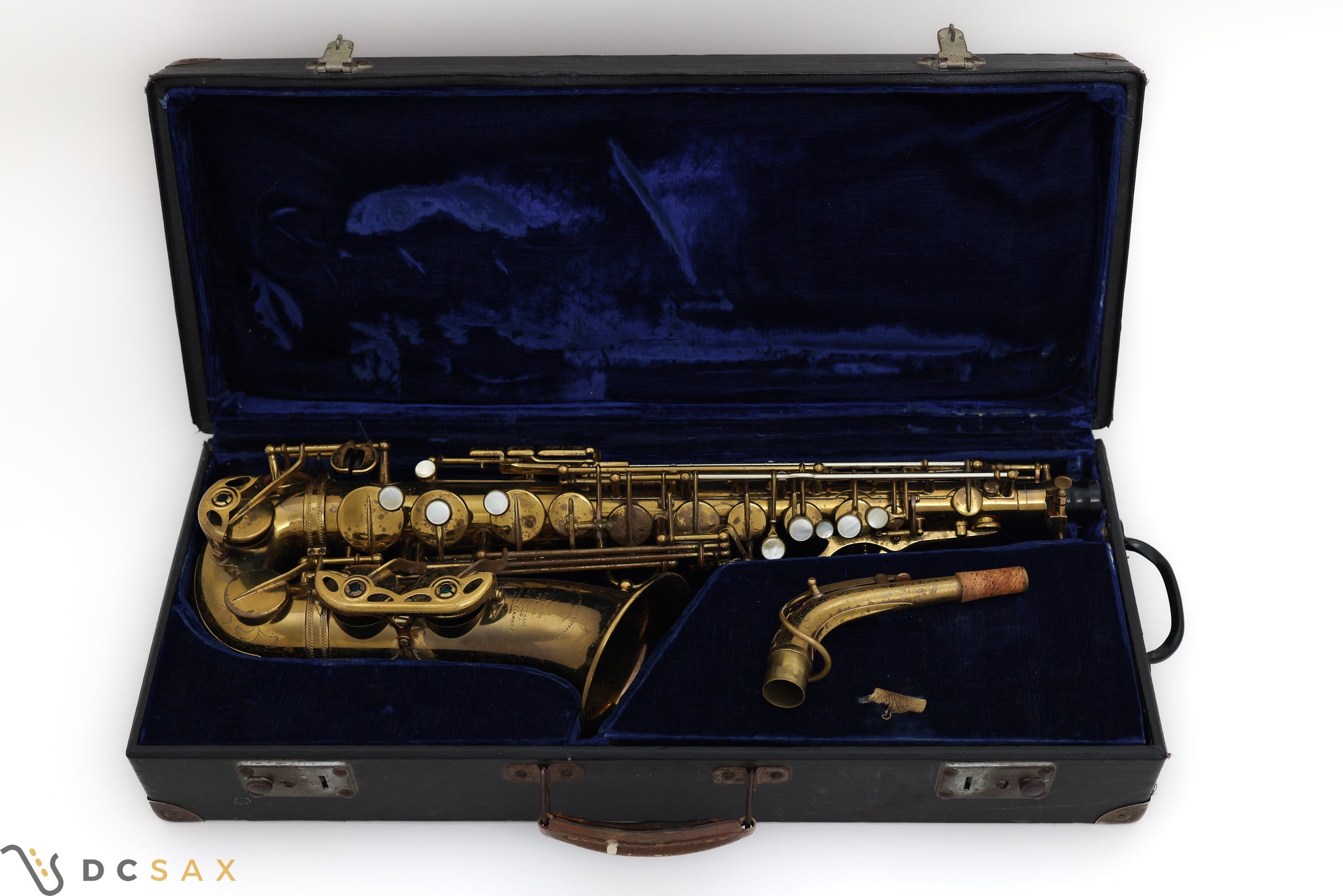1947 37,xxx Selmer Super Balanced Action SBA Alto Saxophone, Overhaul, Video
