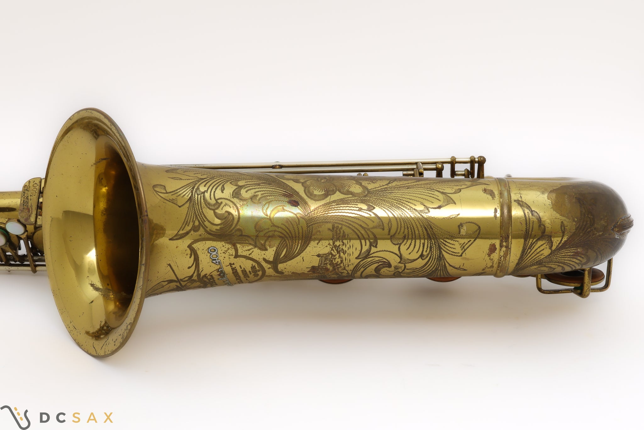 1946 Buescher Top Hat and Cane Tenor Saxophone, Original Lacquer