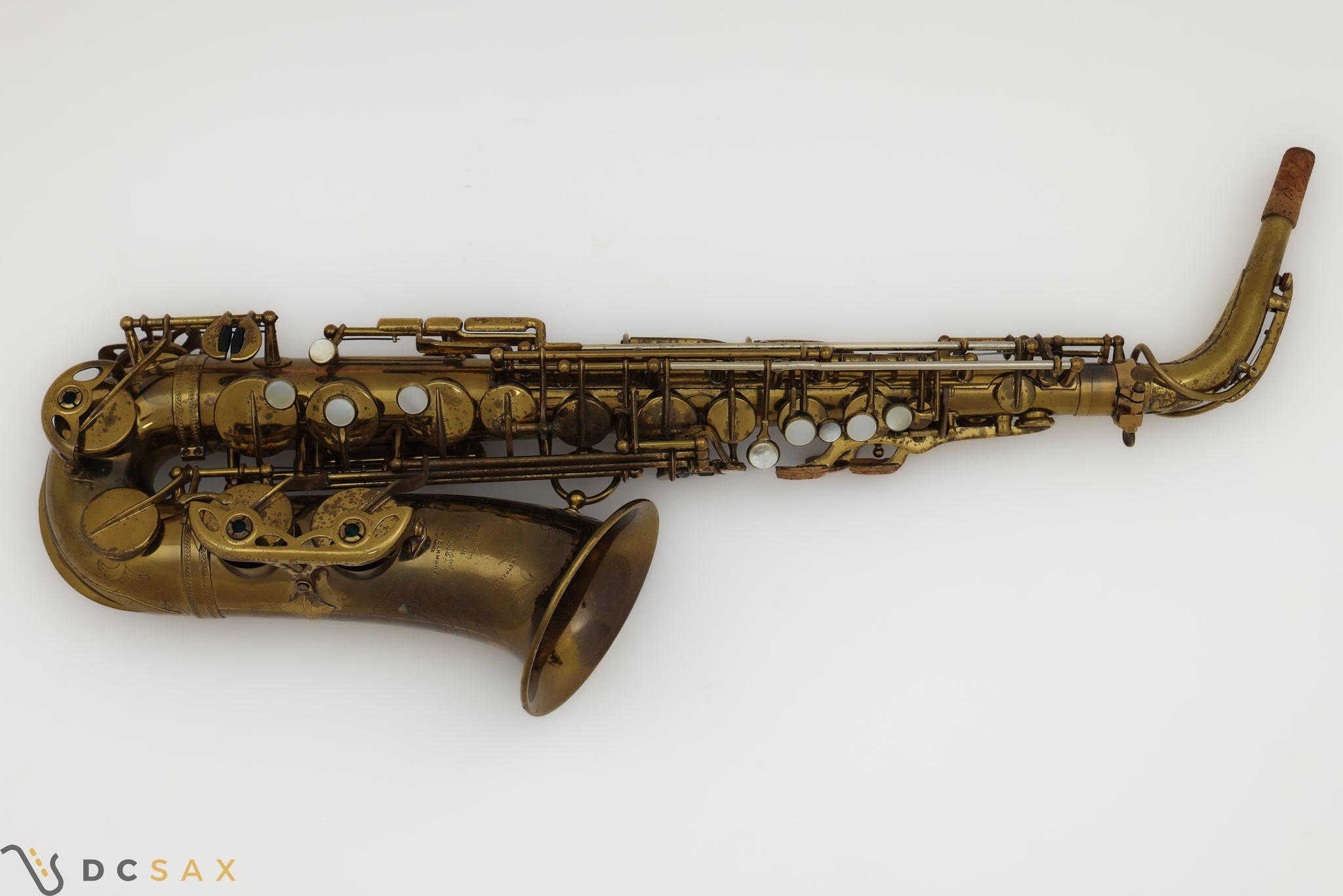 1947 37,xxx Selmer Super Balanced Action SBA Alto Saxophone, Overhaul, Video