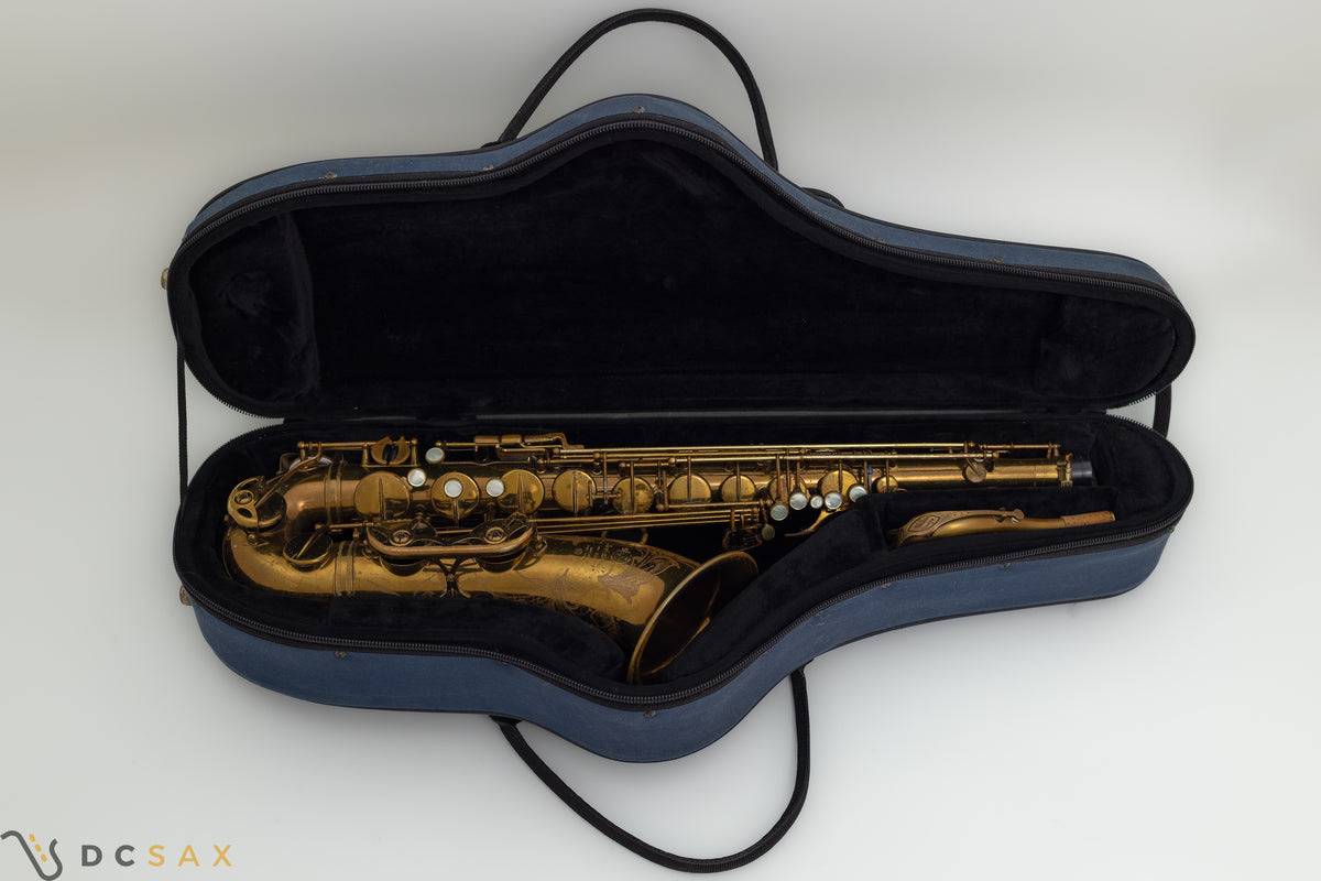1964 117,xxx Selmer Mark VI Tenor Saxophone, Video, Original Lacquer, Just Serviced