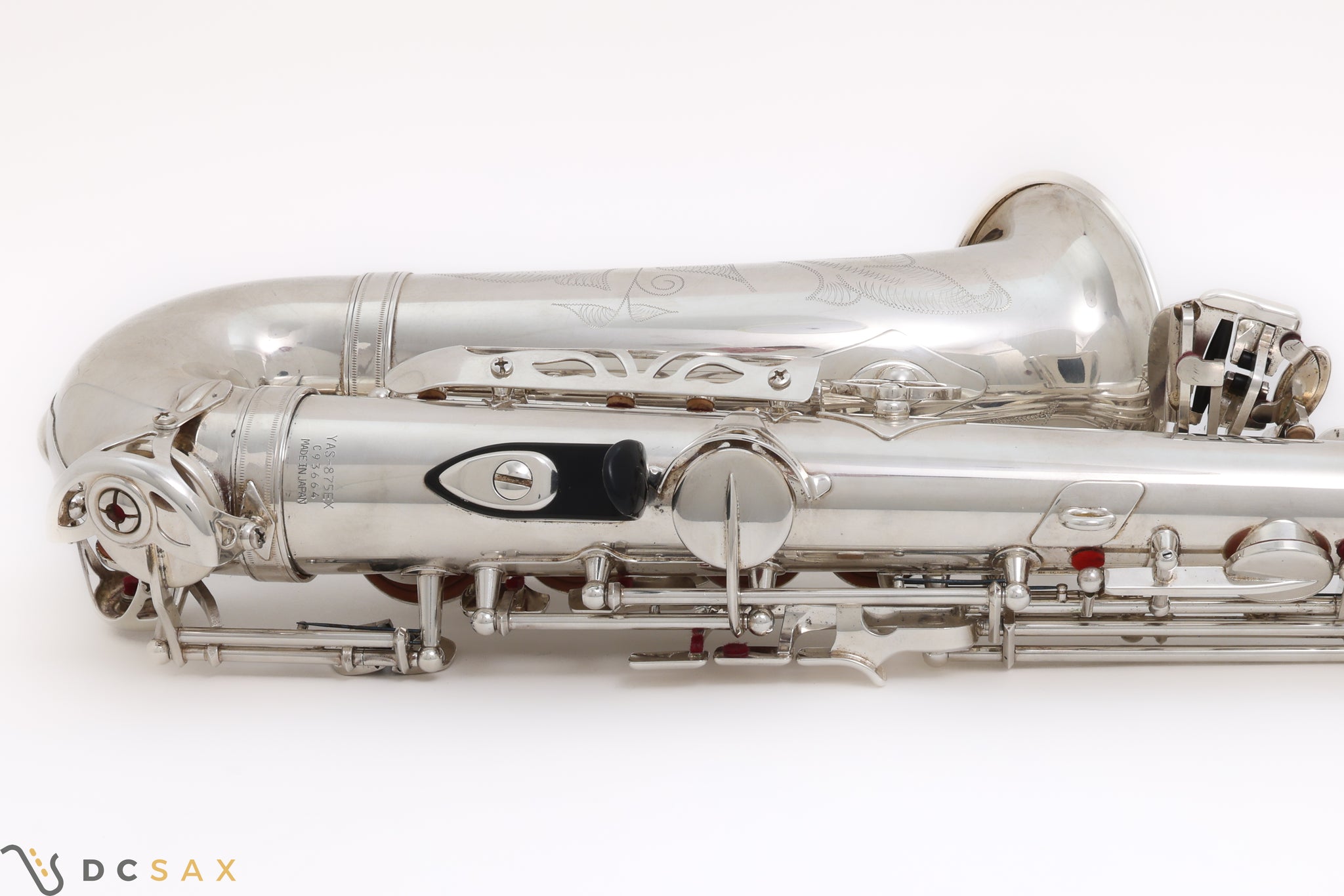 Yamaha Custom YAS-875EX Alto Saxophone, Silver Plated, Just Serviced