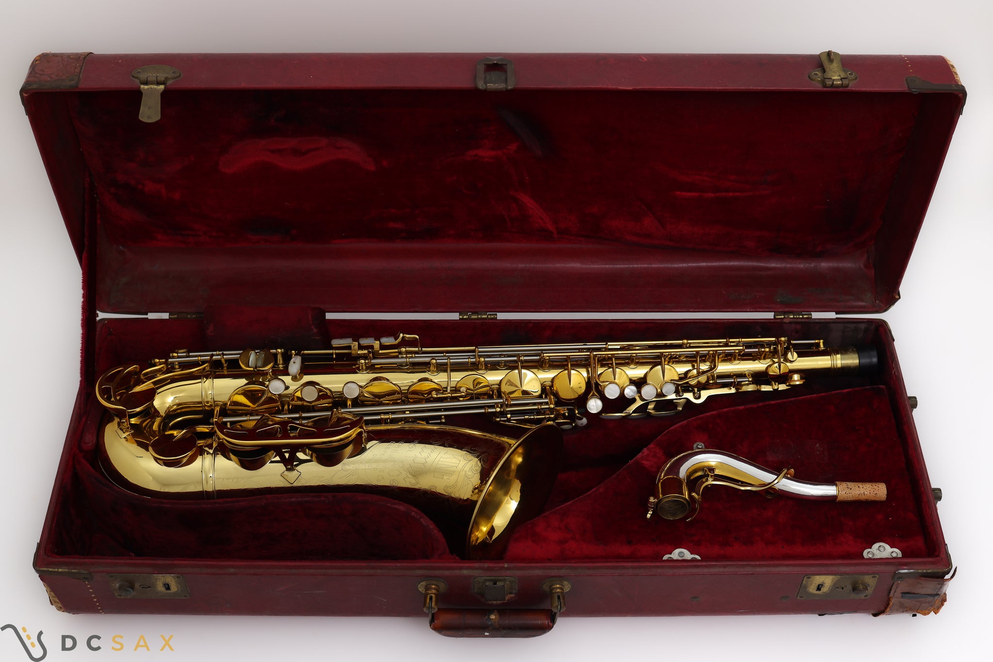 1952 King Super 20 Tenor Saxophone, Full Pearls, Overhaul