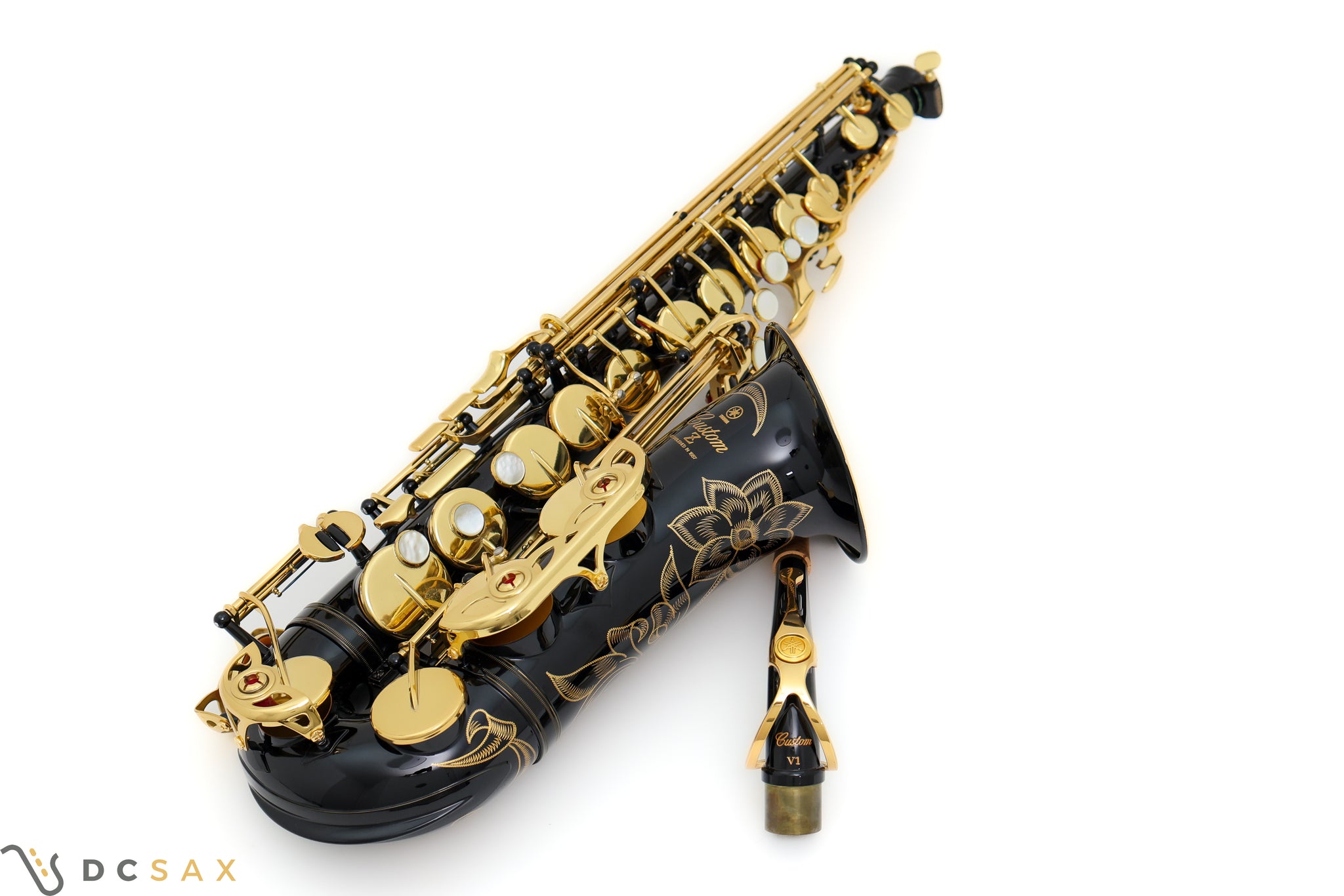 Yamaha Custom YAS-82Zii Black Lacquer Alto Saxophone, Near Mint