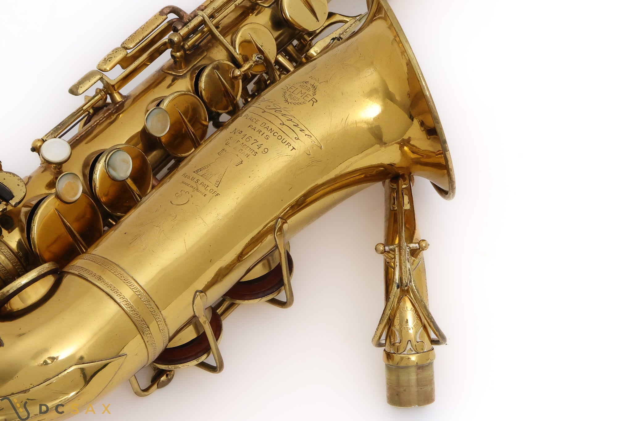 1932 Selmer Cigar Cutter Super Saxophone, Just Serviced
