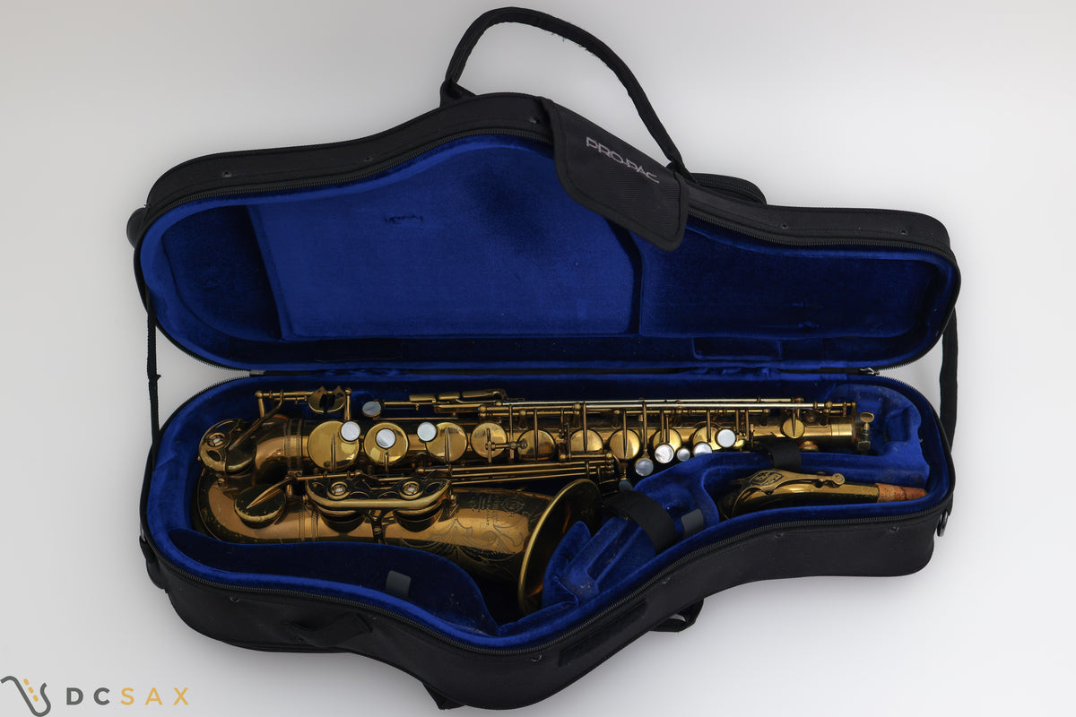 1963 109,xxx Selmer Mark VI Alto Saxophone, Overhaul, Original Lacquer, Video Demo