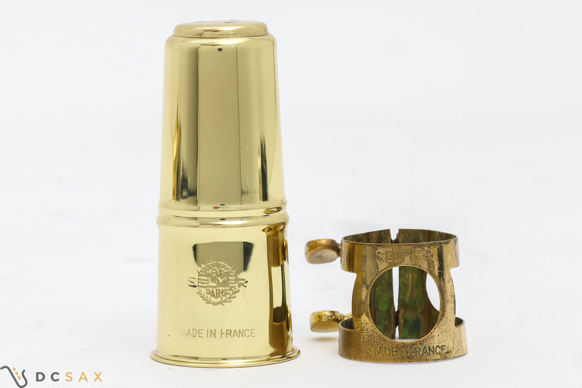 Selmer Two Screw Alto Saxophone Ligature and Cap Set
