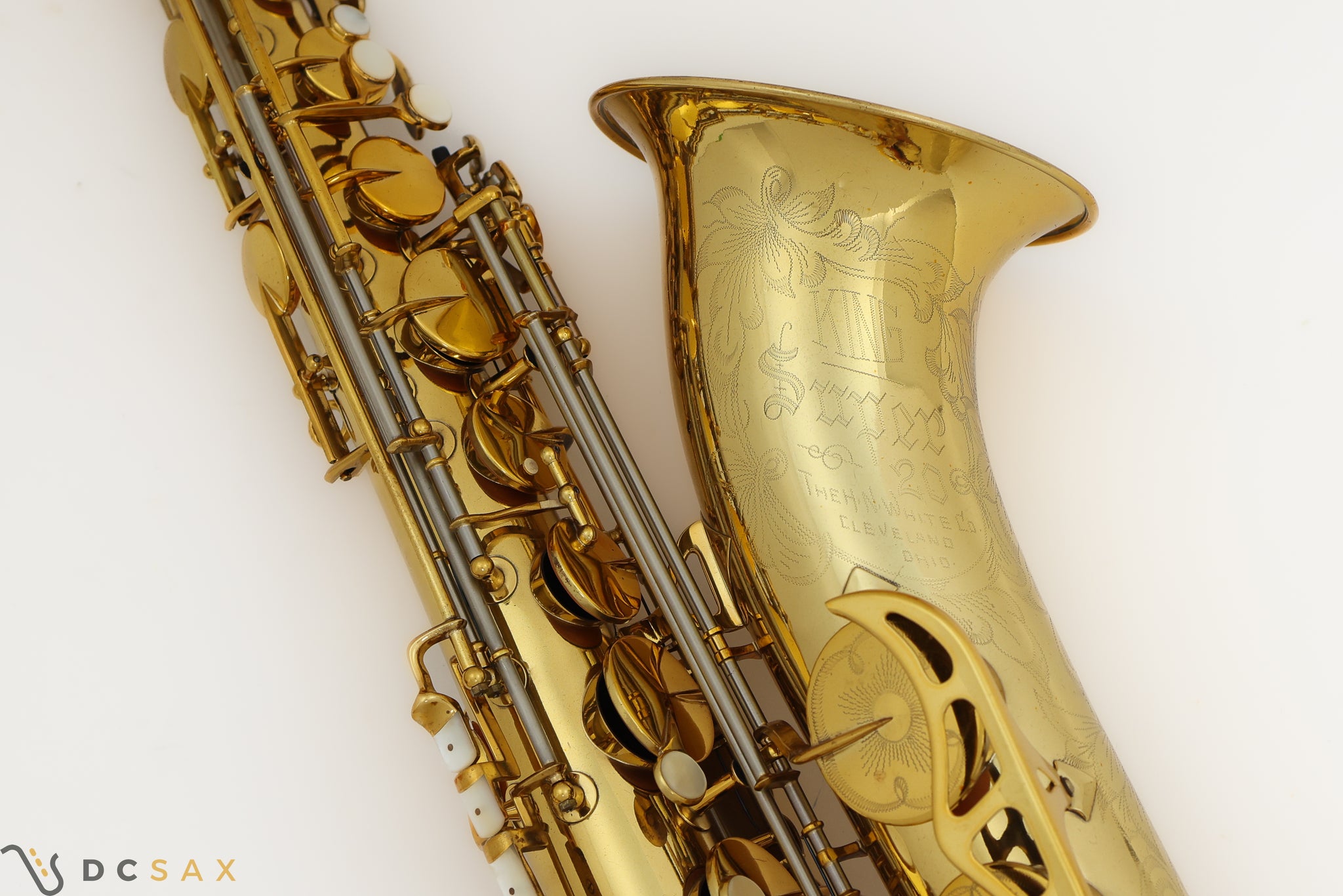 1952 King Super 20 Tenor Saxophone, Full Pearls, Overhaul