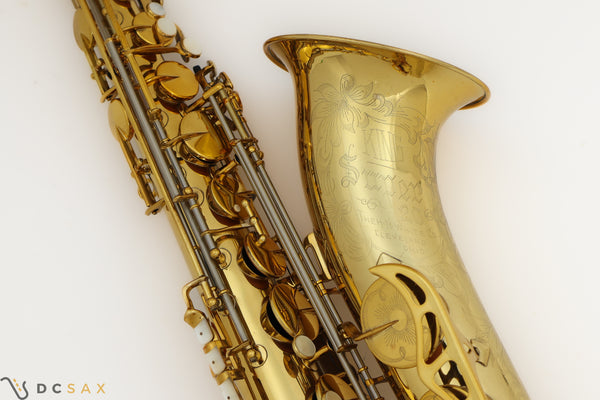 1952 King Super 20 Tenor Saxophone, Full Pearls, Overhaul