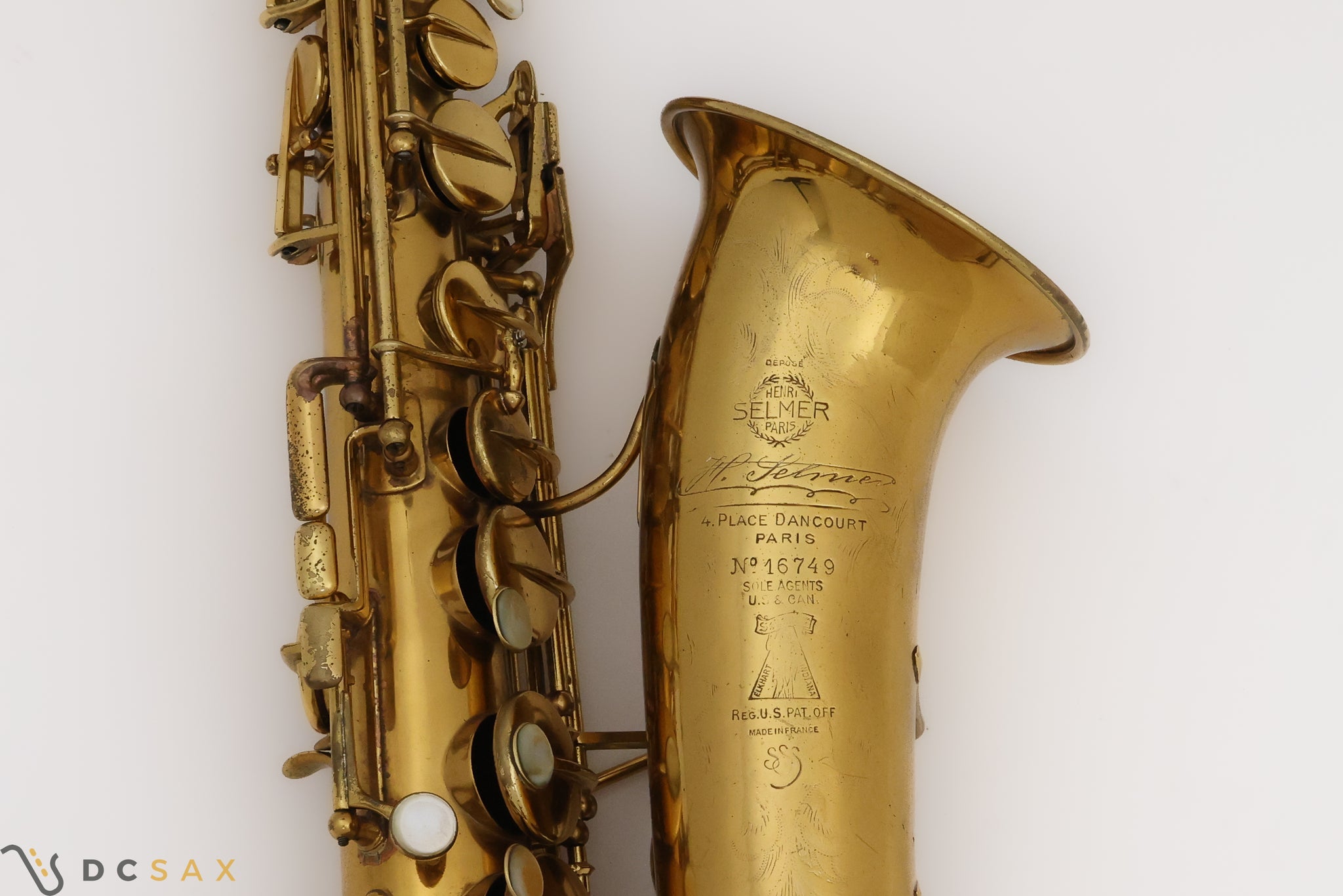 1932 Selmer Cigar Cutter Super Saxophone, Just Serviced