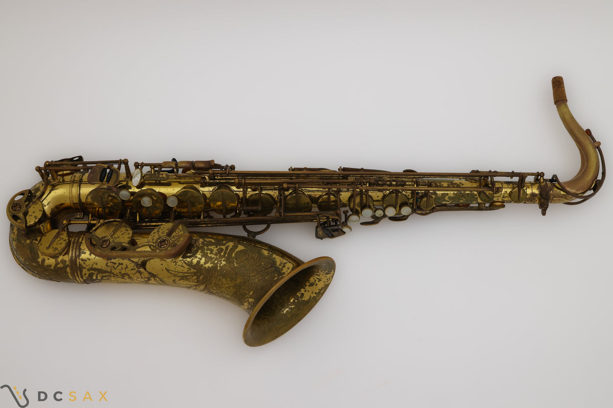 1976年製 Selmer Mark VII テナーサックス（シリアルNo. 246,xxx）、試奏動画あり、オリジナルラッカー