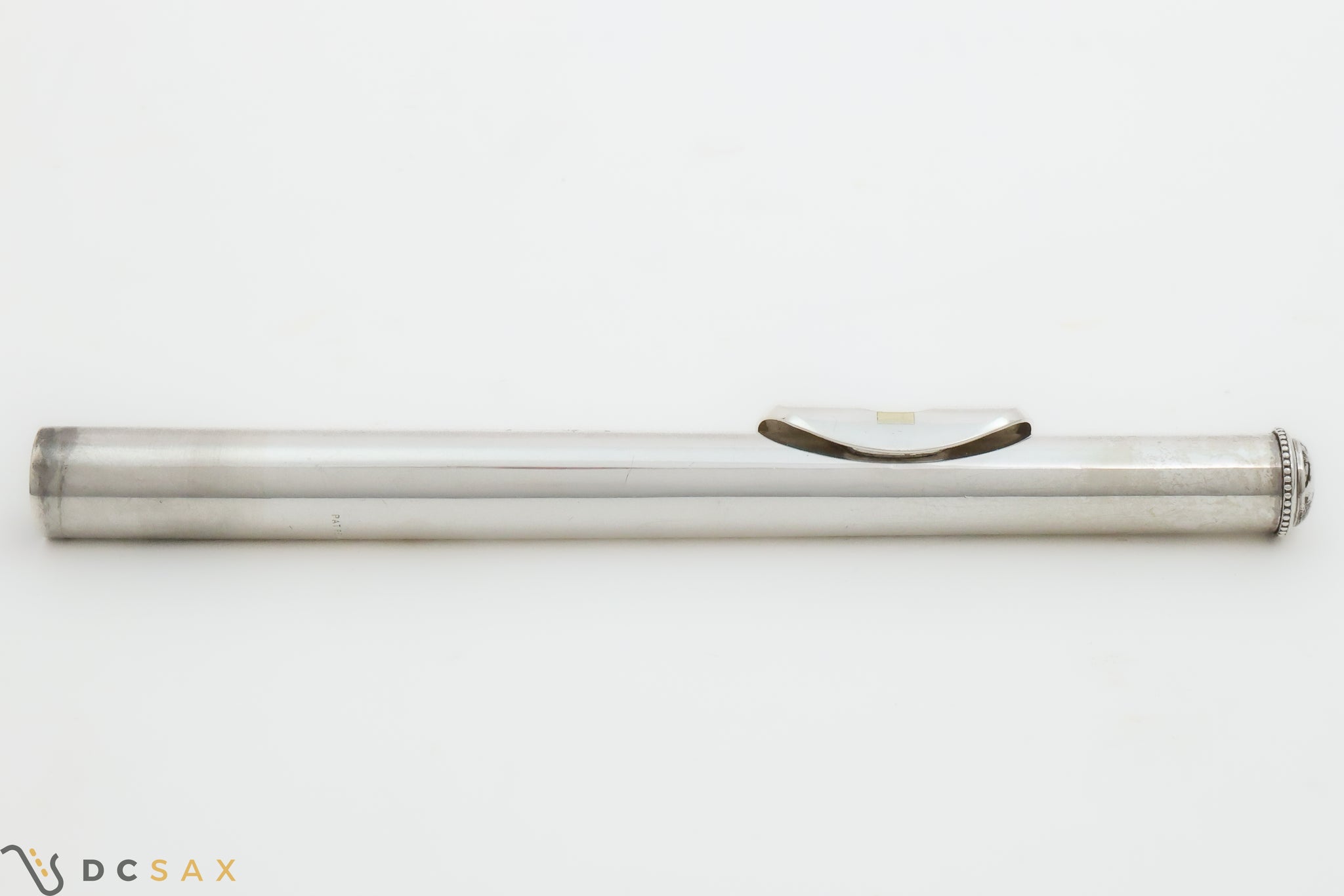 Drelinger Solid Silver Flute Headjoint, Gold Air Reed
