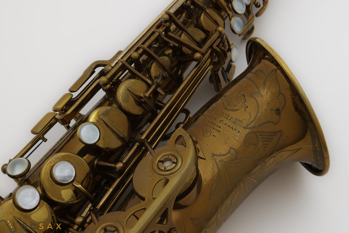 1963 109,xxx Selmer Mark VI Alto Saxophone, Overhaul, Original Lacquer, Video Demo