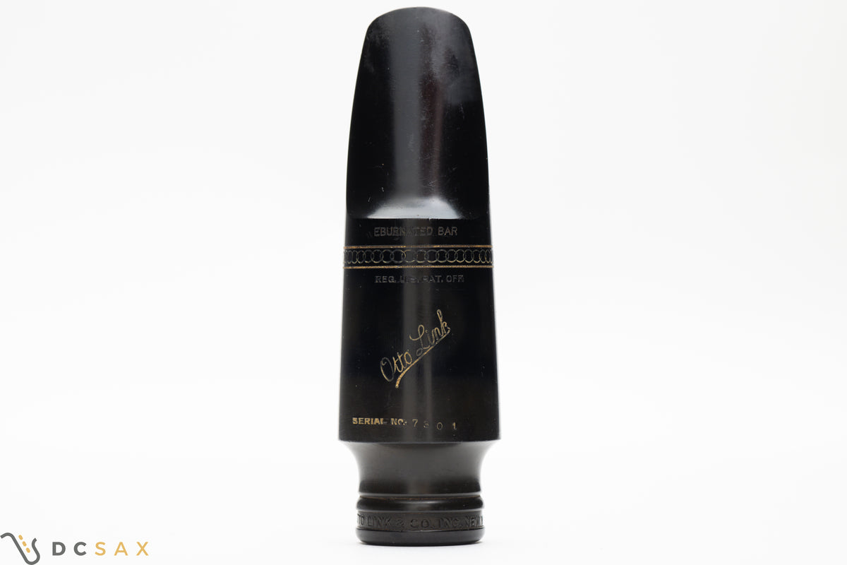 Otto Link Slant Signature Eburnated Bar Tenor Saxophone Mouthpiece, Video