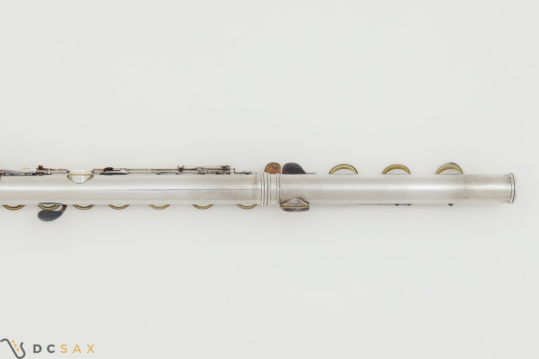 1971 Wm. S. Haynes Handmade Silver Flute, B Foot, Soldered Tone Holes, Wiseman Case