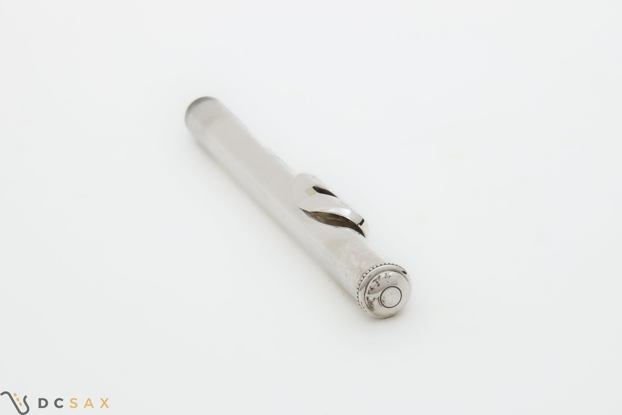 Drelinger Solid Silver Flute Headjoint, Gold Air Reed