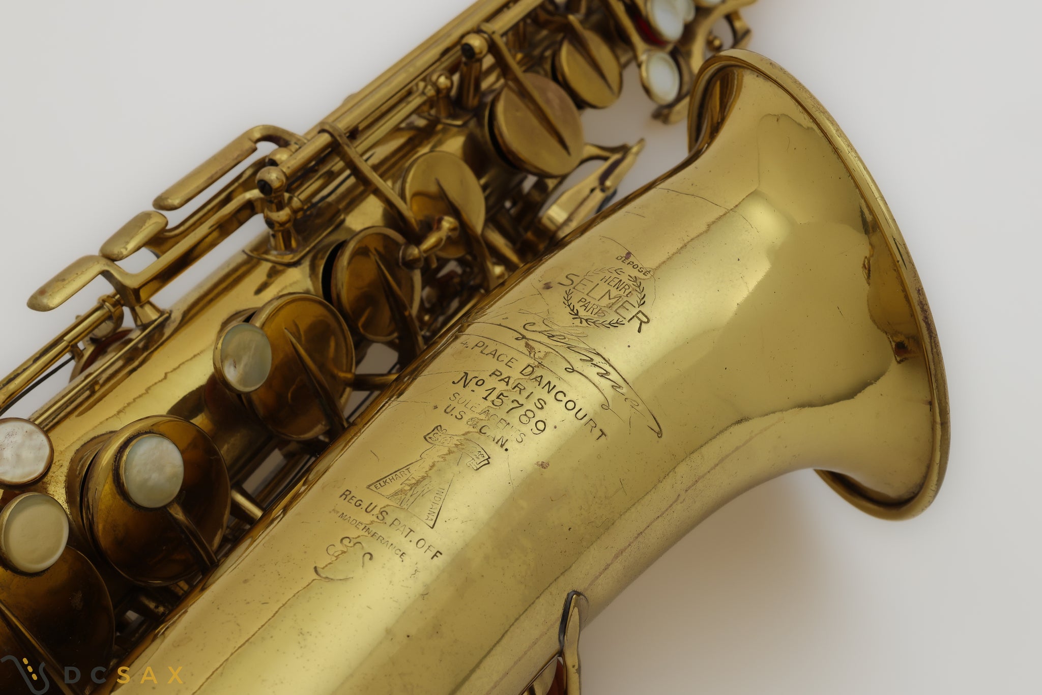 1932 15,xxx Selmer Cigar Cutter Alto Saxophone, Video