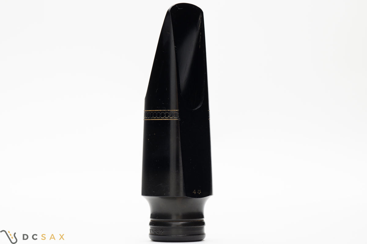 Otto Link Slant Signature Eburnated Bar Tenor Saxophone Mouthpiece, Video