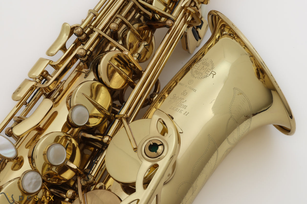 Selmer Series II Alto Saxophone, Just Serviced, Great Player