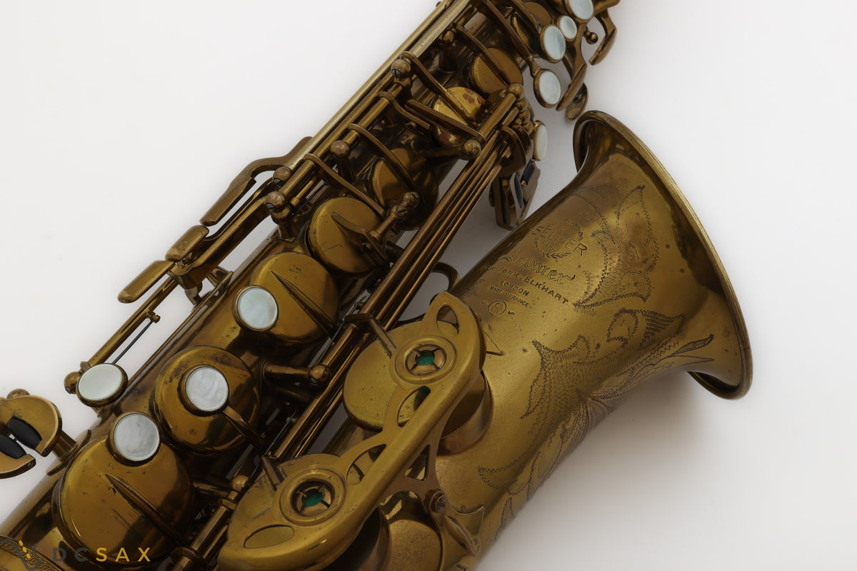 1964 118,xxx Selmer Mark VI Alto Saxophone, Video, 99% Original Lacquer, Just Serviced