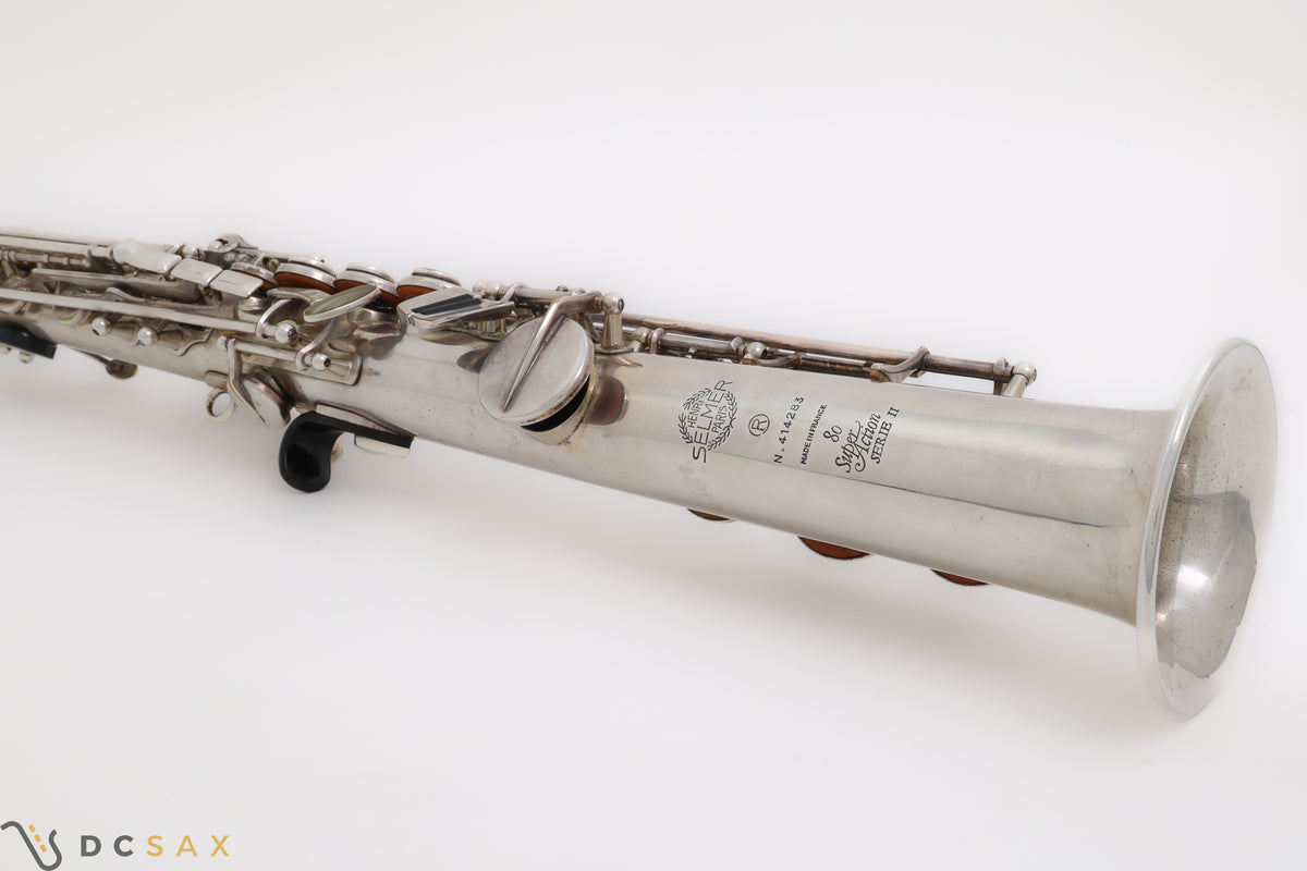 Selmer Series II Soprano Saxophone, Silver Plated