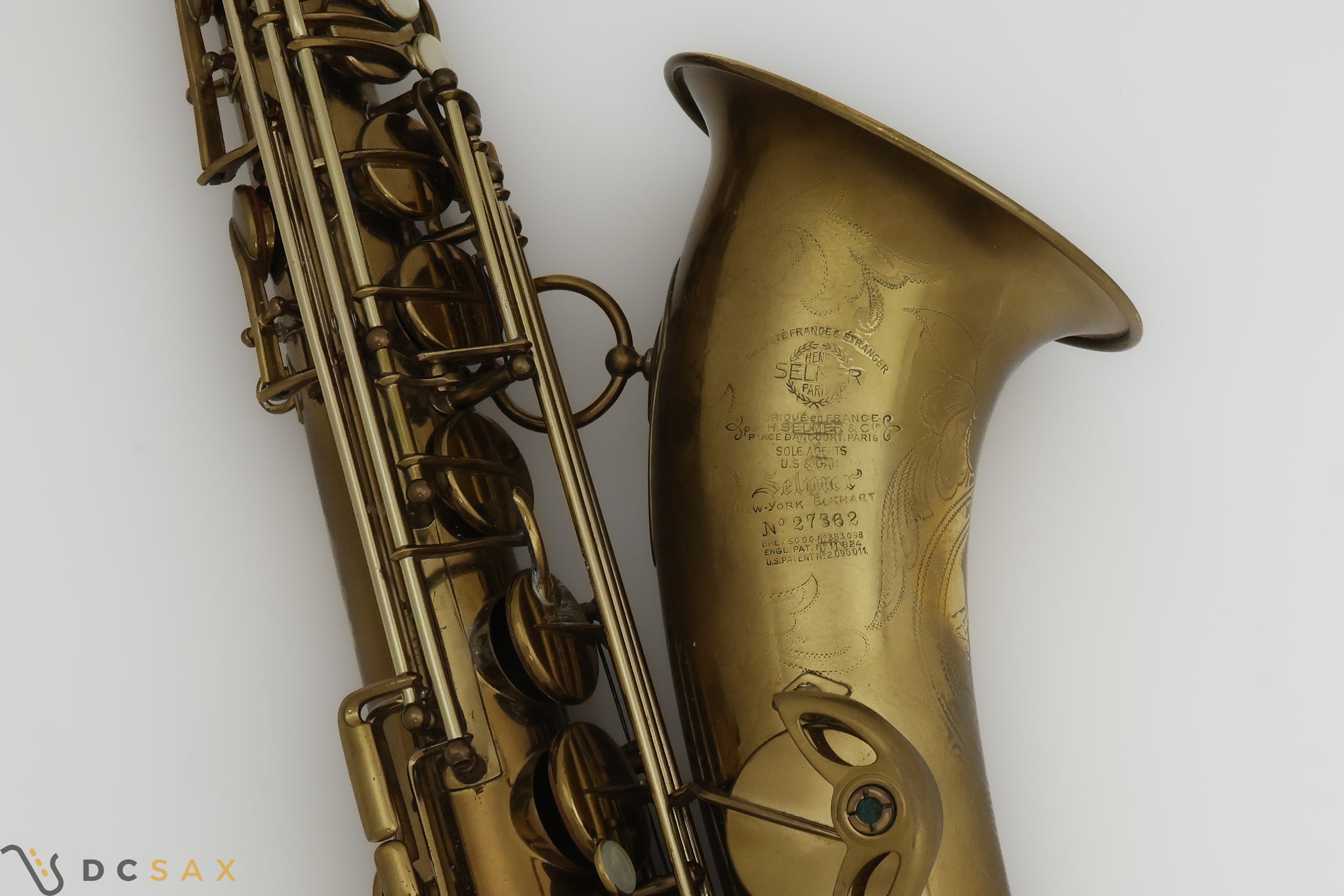 1938 27,xxx Selmer Balanced Action (BA) Tenor Saxophone