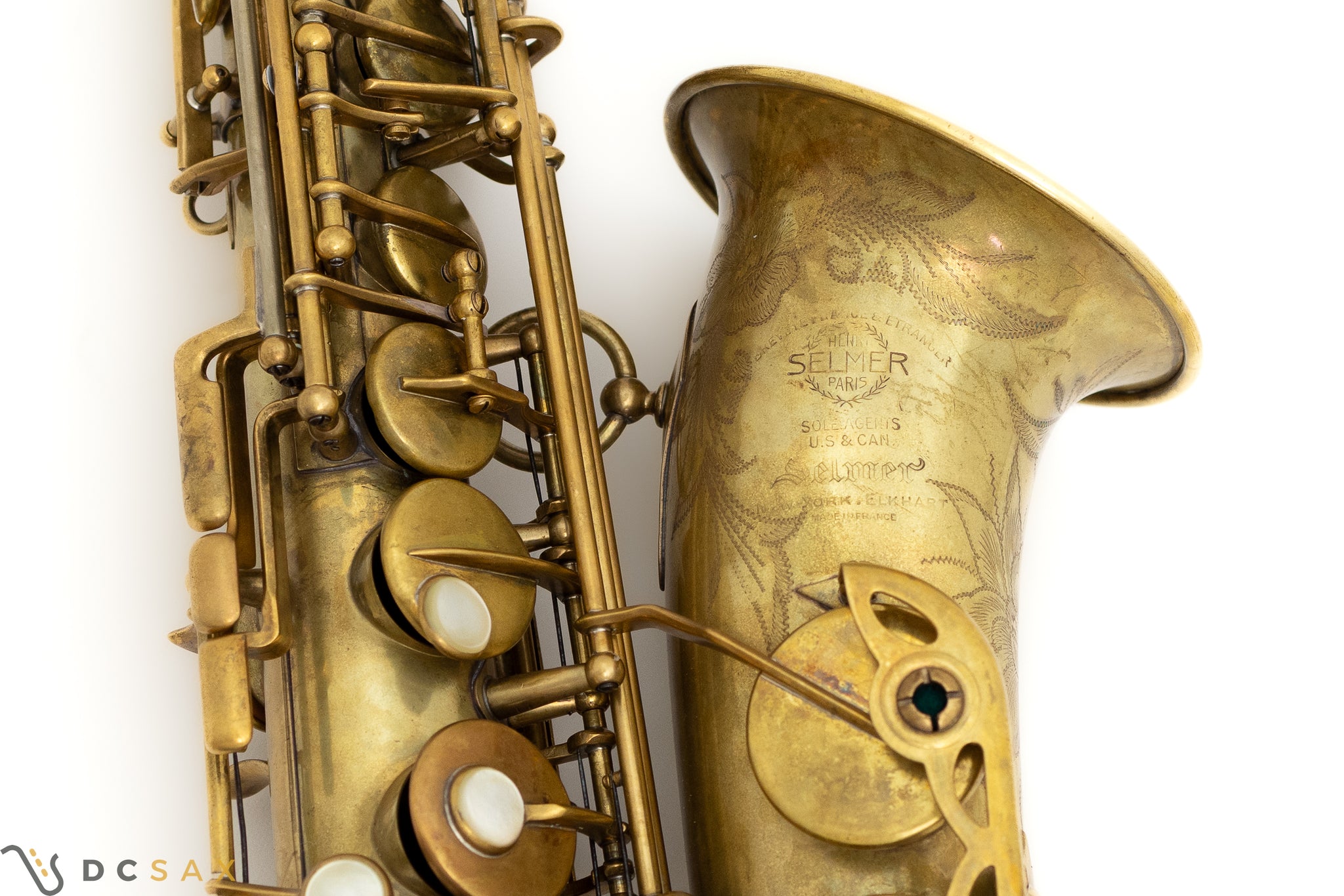 1951 48,xxx Selmer Super Balanced Action Alto Saxophone, Overhaul, Video