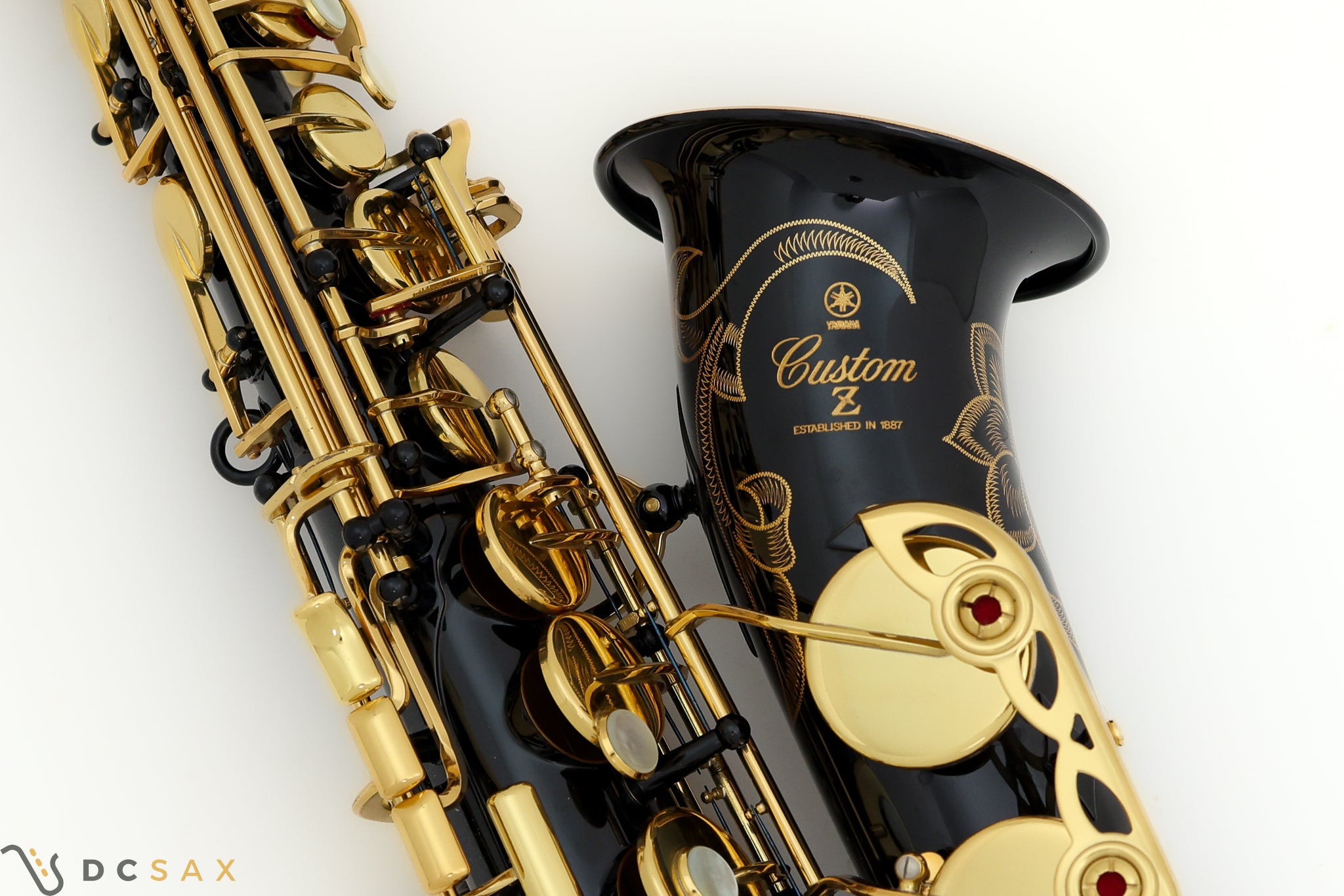 Yamaha Custom YAS-82Zii Black Lacquer Alto Saxophone, Near Mint