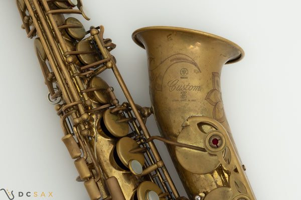 Yamaha Custom YAS-82Zii Alto Saxophone, Unlacquered