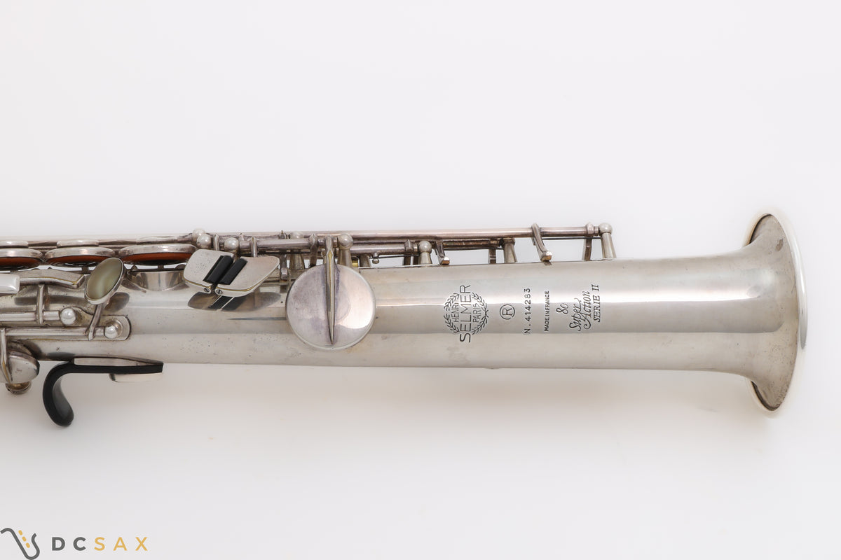 Selmer Series II Soprano Saxophone, Silver Plated